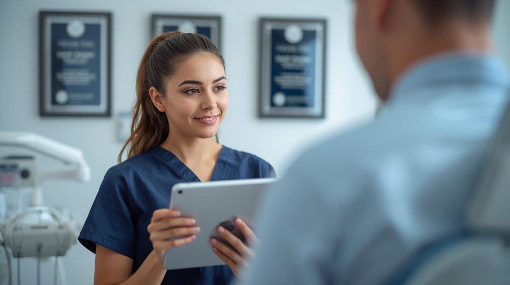 Dental Ordering Group - Dental Nurse - iPad